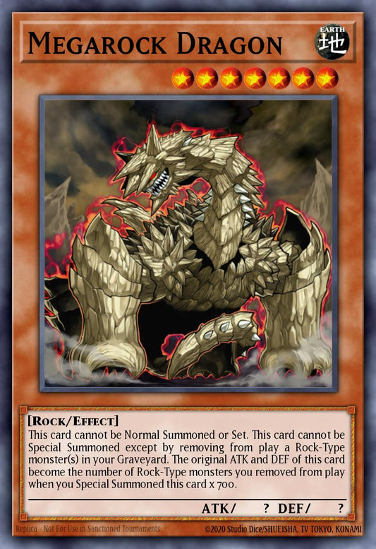 [DR3-EN195] Megarock Dragon
