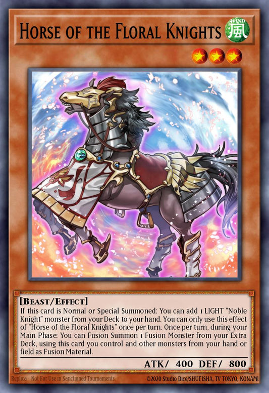 [BROL-EN018] Horse of the Floral Knights