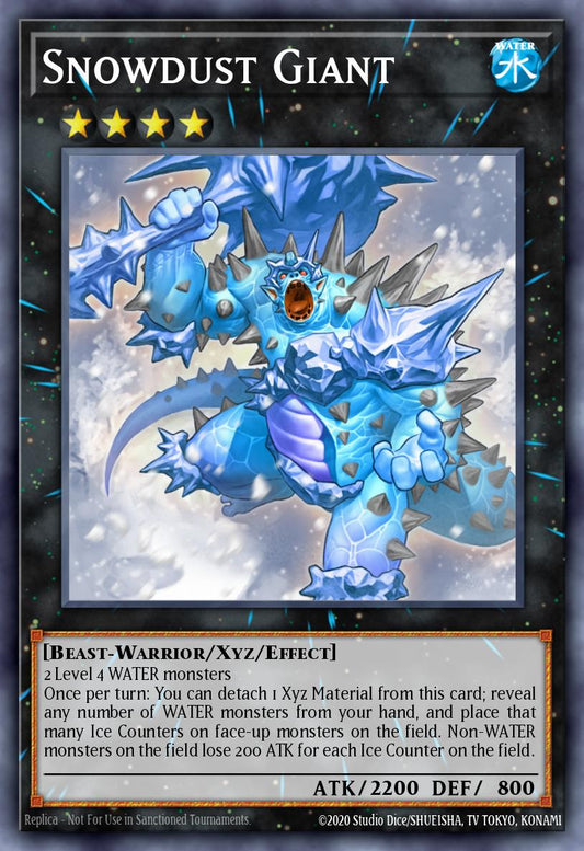 [ABYR-EN049] Snowdust Giant