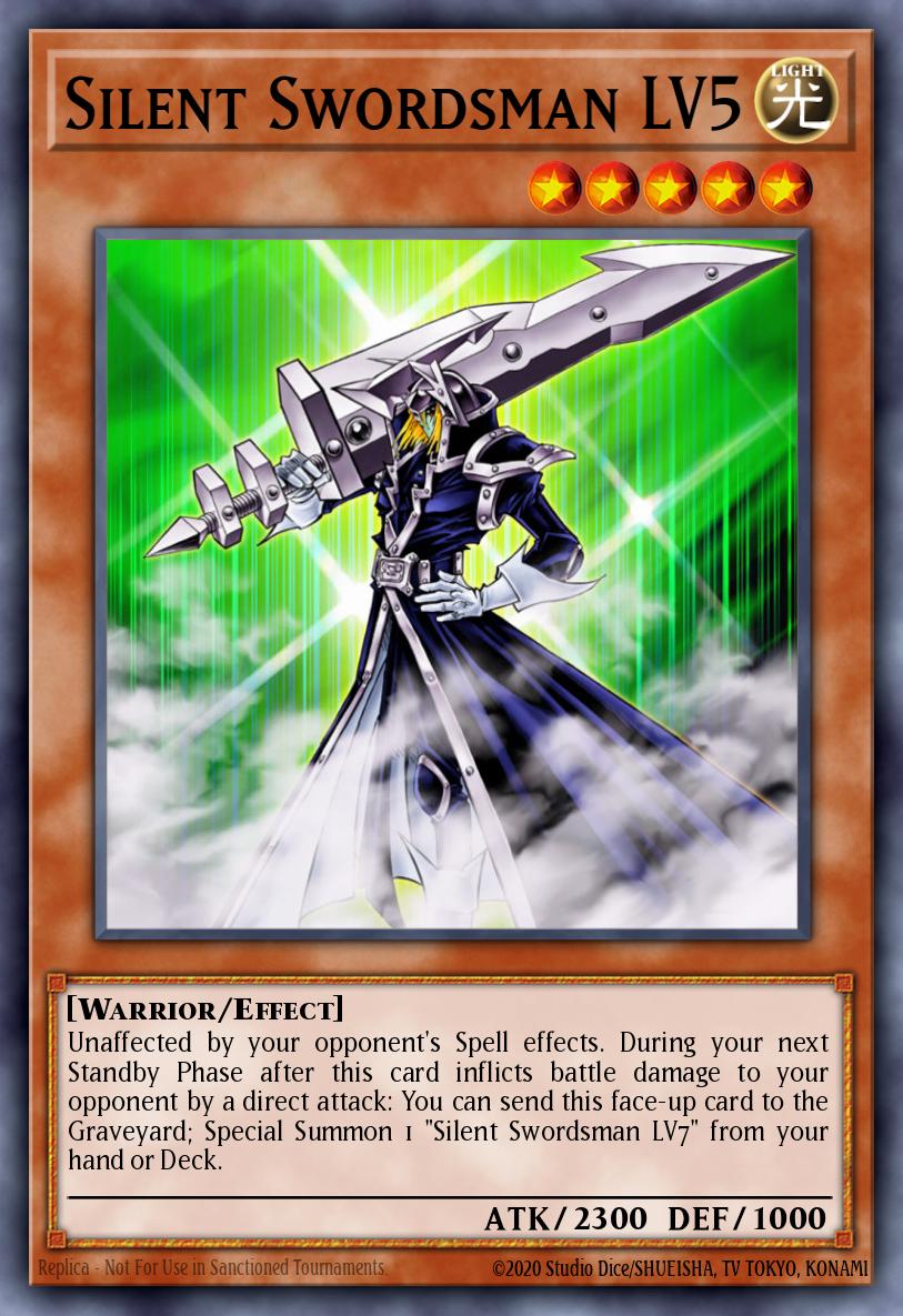 [DR3-EN128] Silent Swordsman LV5