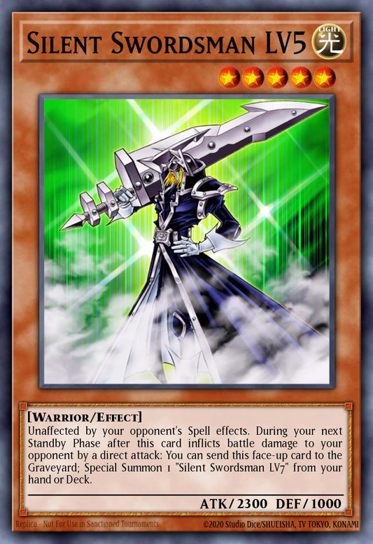 [DR3-EN128] Silent Swordsman LV5