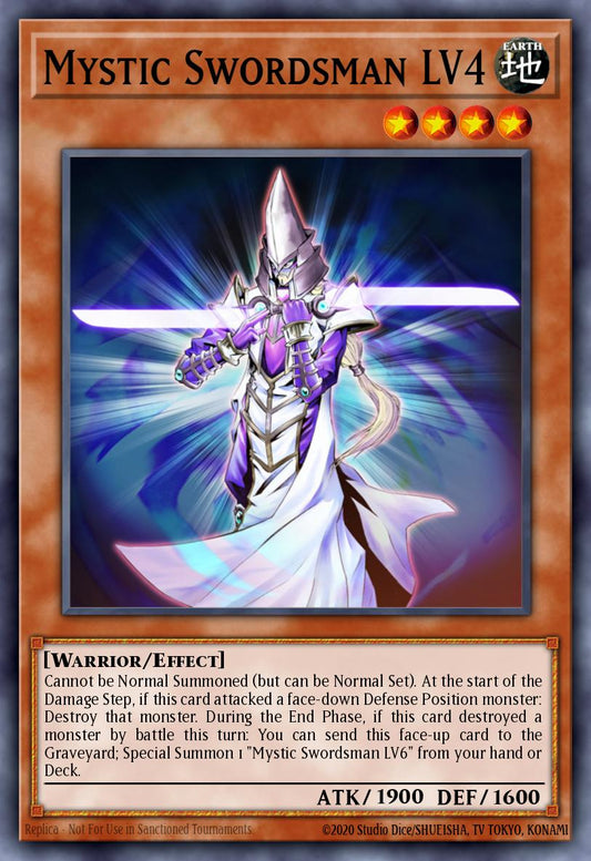 [DR3-EN012] Mystic Swordsman LV4
