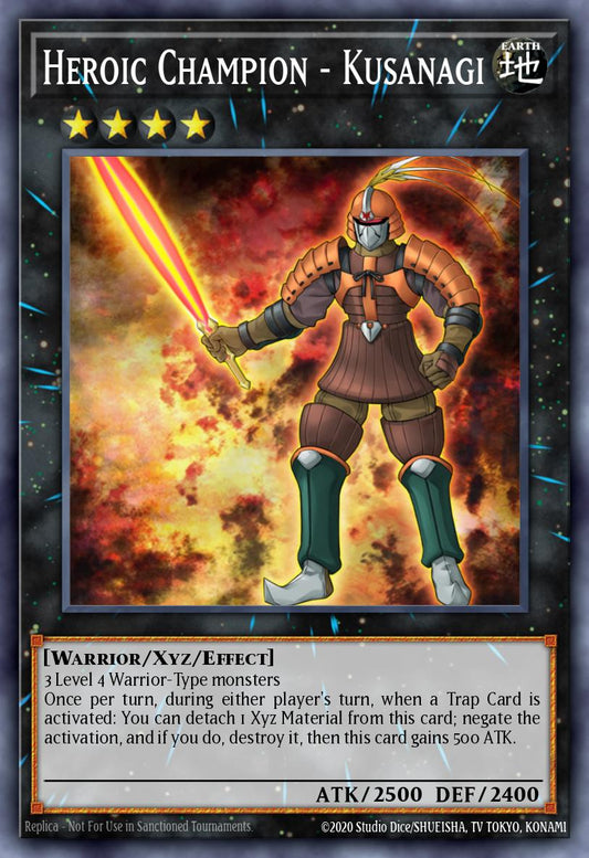 [ABYR-EN043] Heroic Champion - Kusanagi