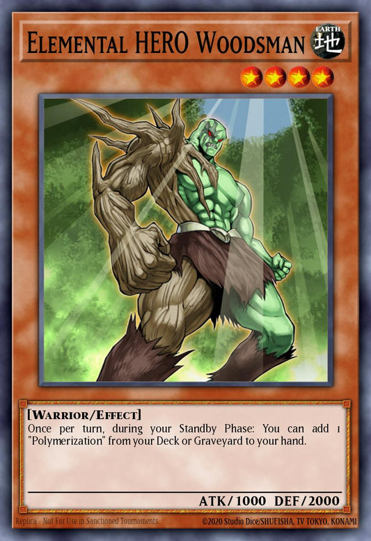 [LCGX-EN034] Elemental HERO Woodsman