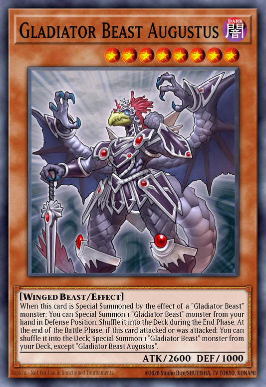 [PRIO-EN030] Gladiator Beast Augustus