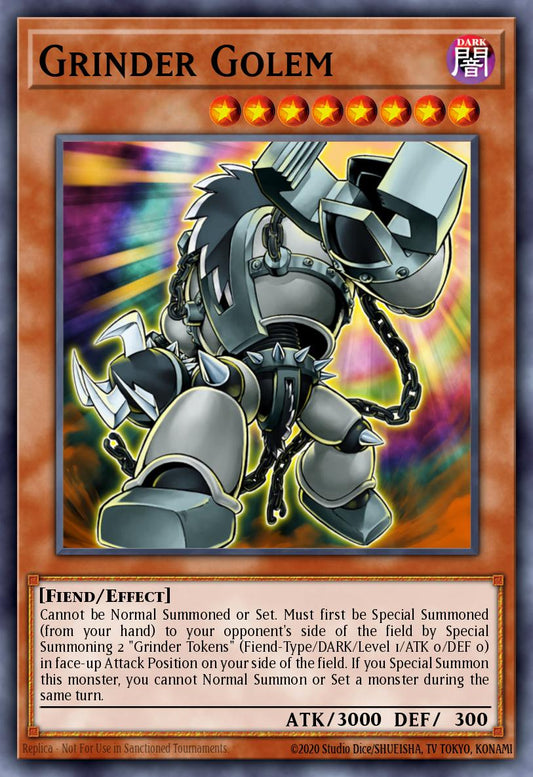 [LCGX-EN196] Grinder Golem