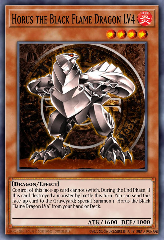 [LCYW-EN197] Horus the Black Flame Dragon LV4