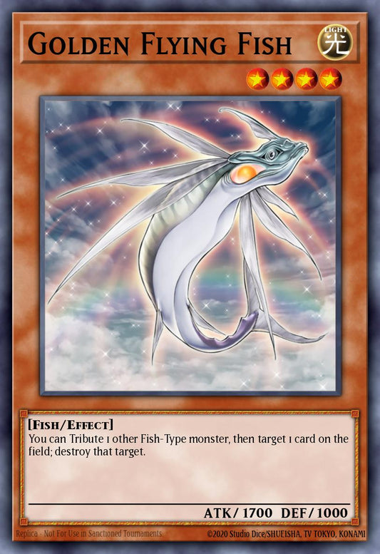 [TU01-EN018] Golden Flying Fish