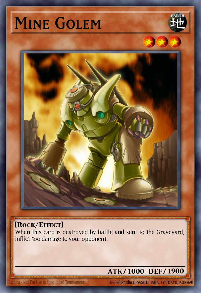 [DR3-EN198] Mine Golem