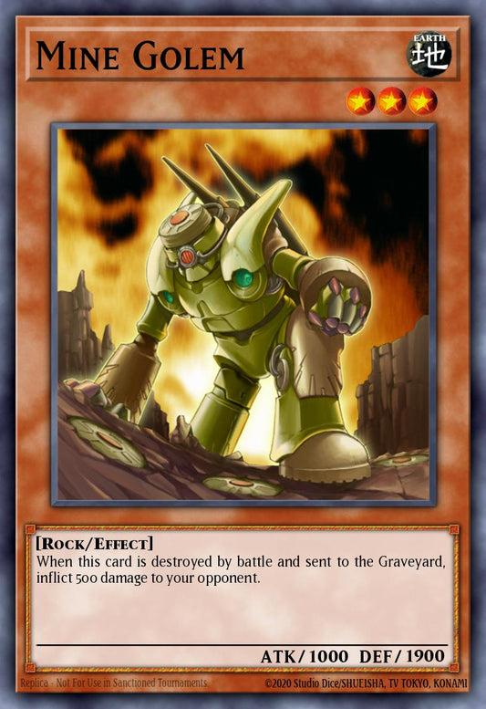 [DR3-EN198] Mine Golem