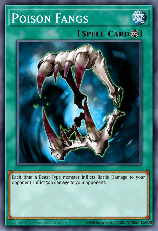 [DR3-EN158] Poison Fangs