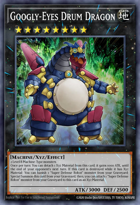 [JOTL-EN051] Googly-Eyes Drum Dragon