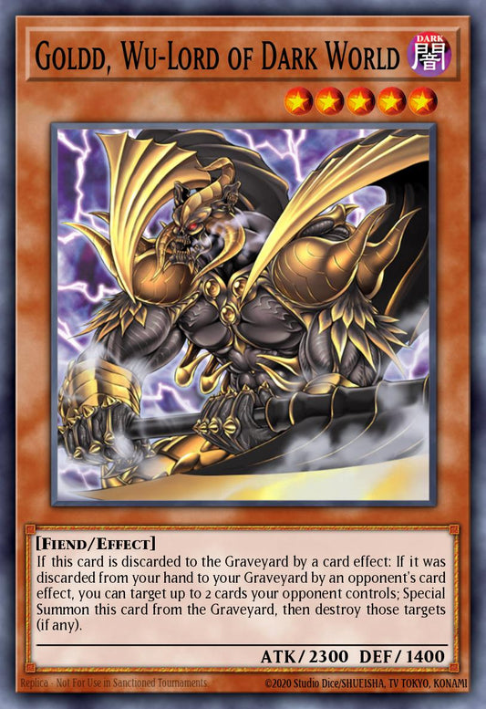 [SR13-EN007] Goldd, Wu-Lord of Dark World