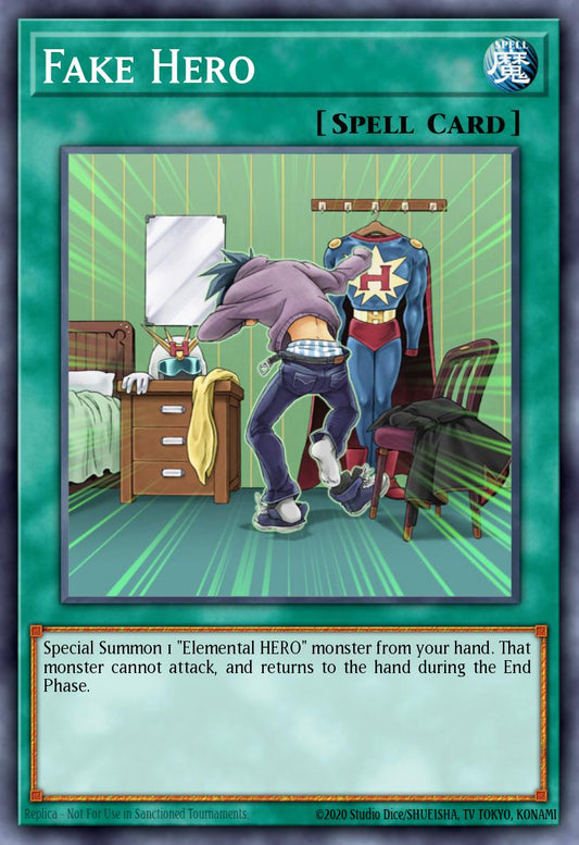 [LCGX-EN093] Fake Hero