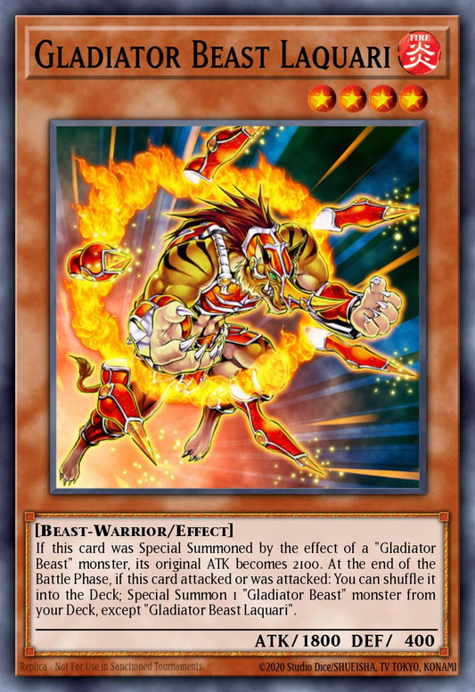 [MZTM-EN067] Gladiator Beast Laquari