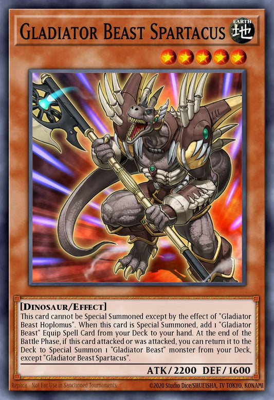 [GLAS-EN018] Gladiator Beast Spartacus
