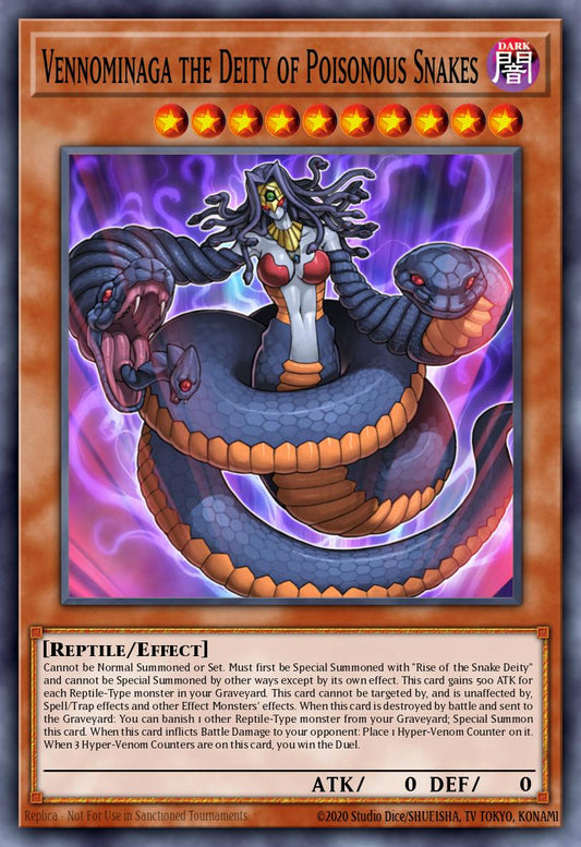 [LCGX-EN191] Vennominaga the Deity of Poisonous Snakes