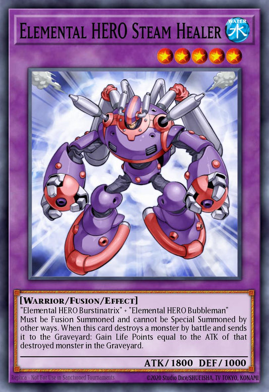 [LCGX-EN051] Elemental HERO Steam Healer