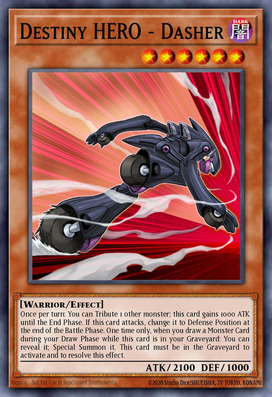[LCGX-EN131] Destiny HERO - Dasher