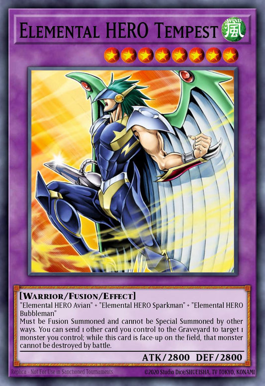 [LCGX-EN048] Elemental HERO Tempest