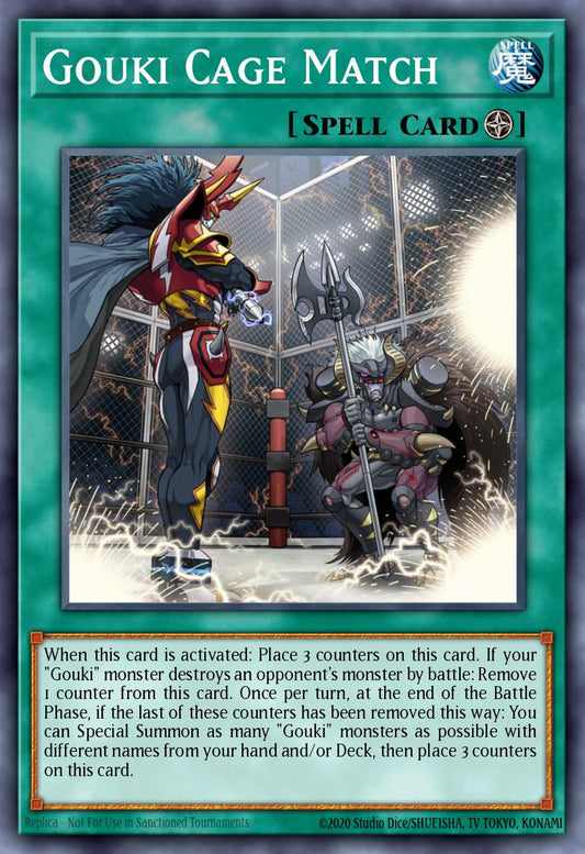 [DUPO-EN024] Gouki Cage Match