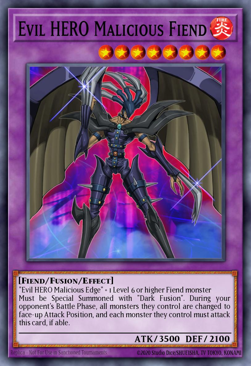 [LCGX-EN072] Evil HERO Malicious Fiend