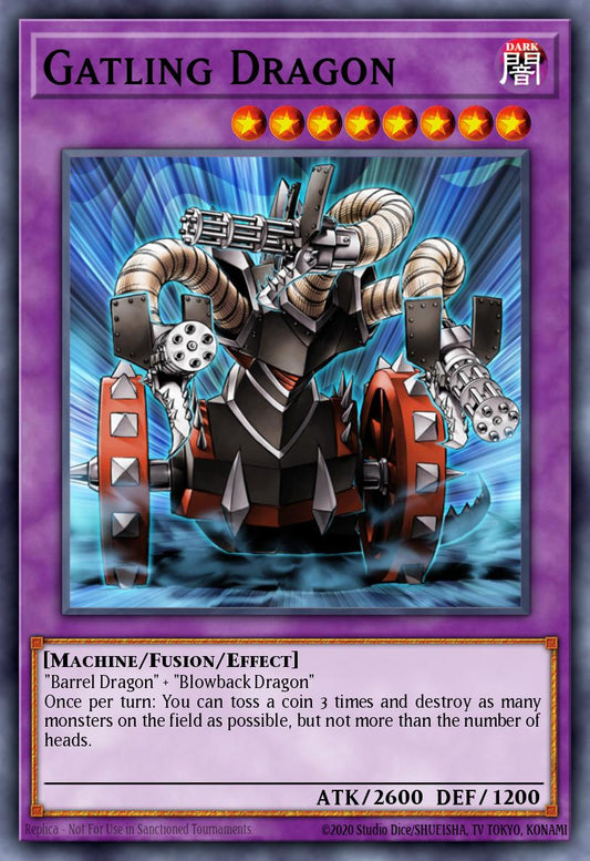 [DR3-EN155] Gatling Dragon