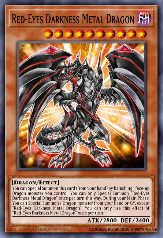[ABPF-ENSE2] Red-Eyes Darkness Metal Dragon