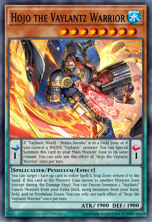 [TAMA-EN004] Hojo the Vaylantz Warrior