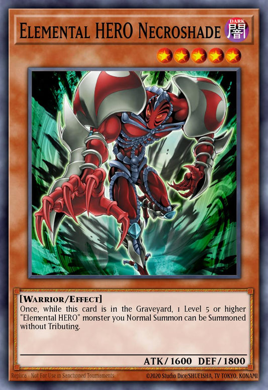 [LCGX-EN015] Elemental HERO Necroshade