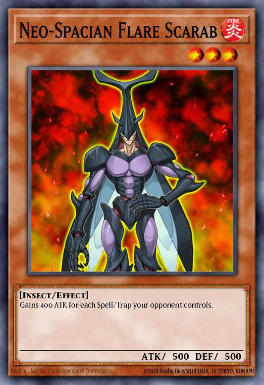 [LCGX-EN018] Neo-Spacian Flare Scarab
