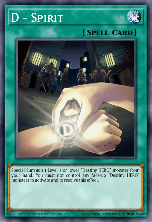 [LCGX-EN142] D - Spirit