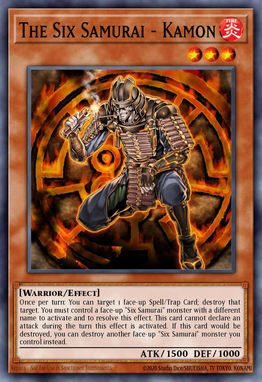[LCGX-EN228] The Six Samurai - Kamon