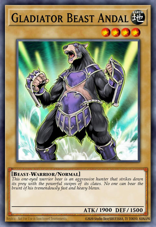 [PTDN-EN001] Gladiator Beast Andal