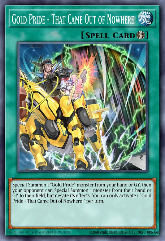 [CYAC-EN089] Gold Pride - That Came Out of Nowhere!