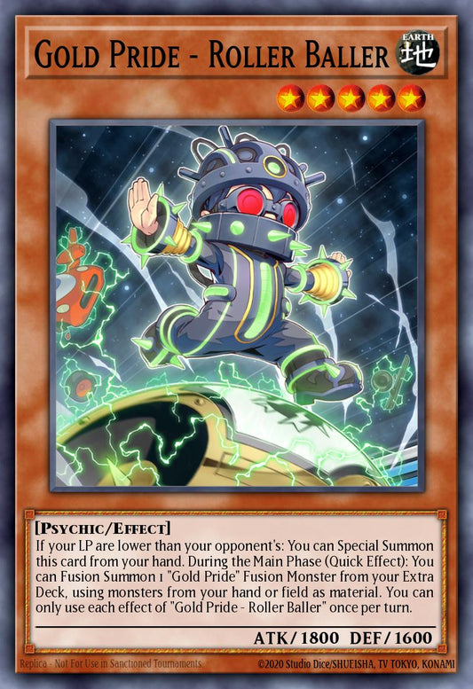 [MP24-EN204] Gold Pride - Roller Baller