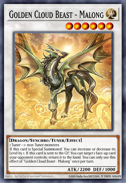 [CYAC-EN082] Golden Cloud Beast - Malong