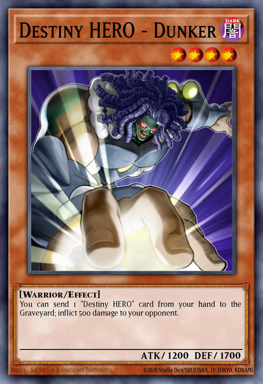 [LCGX-EN135] Destiny HERO - Dunker