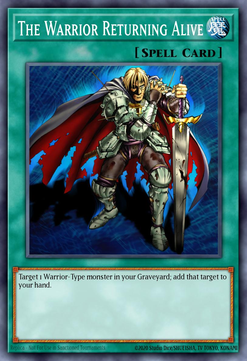 [5DS2-EN025] The Warrior Returning Alive
