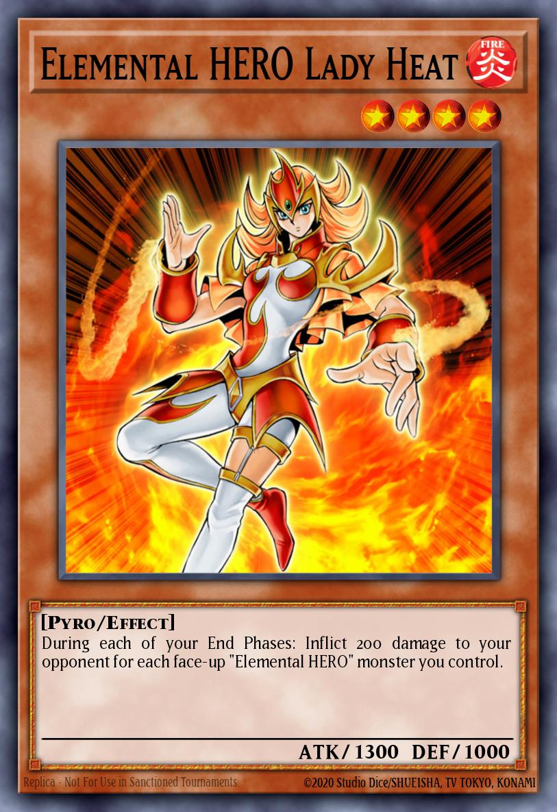 [LCGX-EN038] Elemental HERO Lady Heat