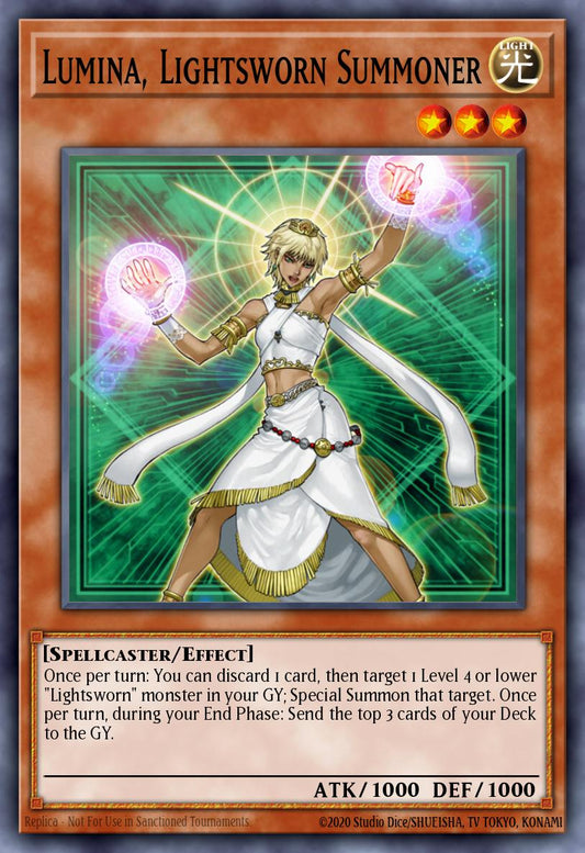 [LCGX-EN247] Lumina, Lightsworn Summoner