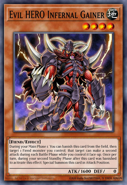 [LCGX-EN030] Evil HERO Infernal Gainer