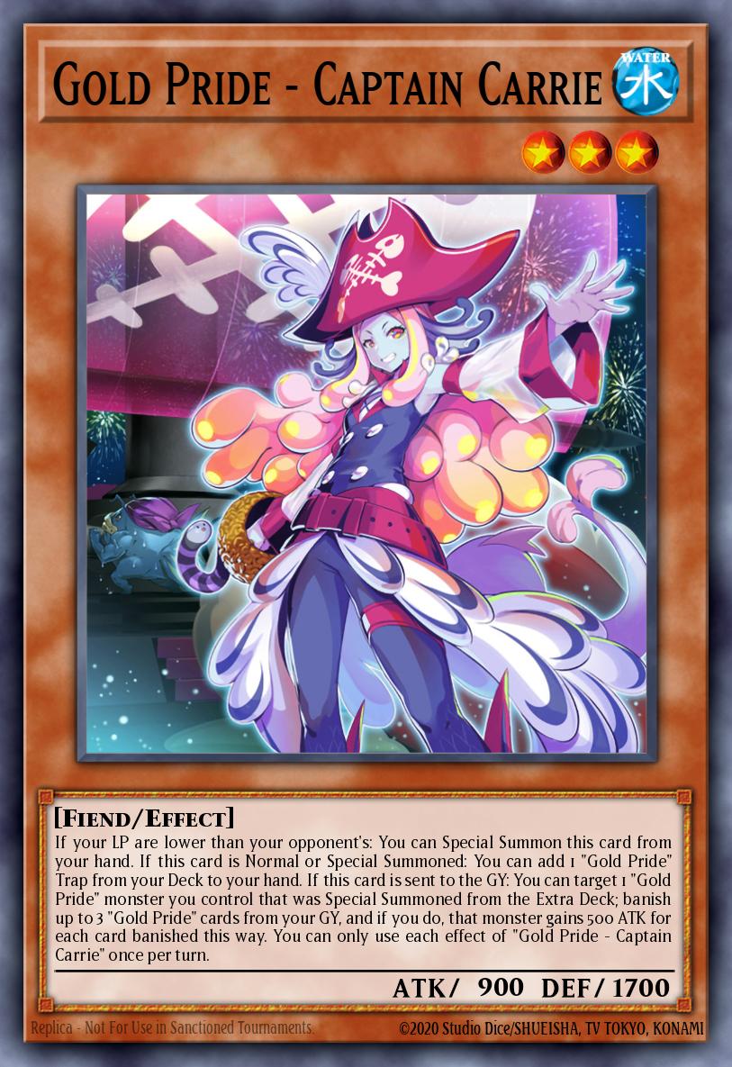[PHHY-EN088] Gold Pride - Captain Carrie
