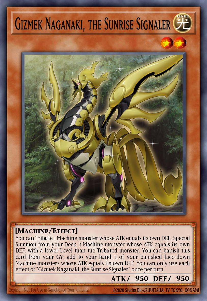 [DAMA-EN016] Gizmek Naganaki, the Sunrise Signaler