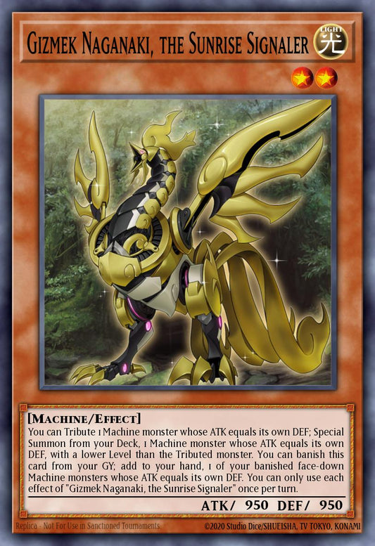 [DAMA-EN016] Gizmek Naganaki, the Sunrise Signaler