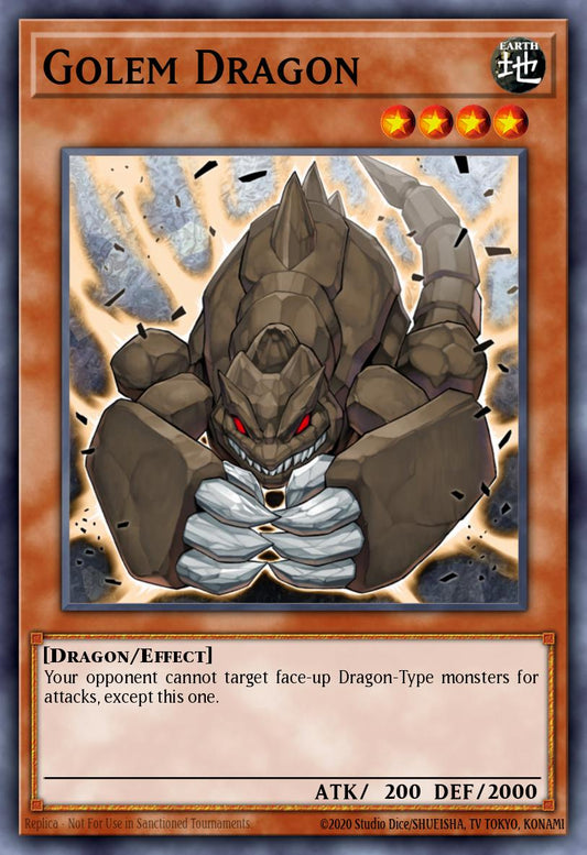 [TU06-EN019] Golem Dragon