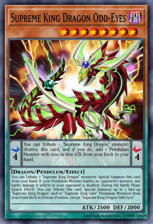[LEDD-ENC02] Supreme King Dragon Odd-Eyes