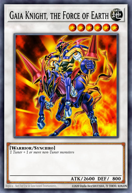 [5DS3-EN041] Gaia Knight, the Force of Earth
