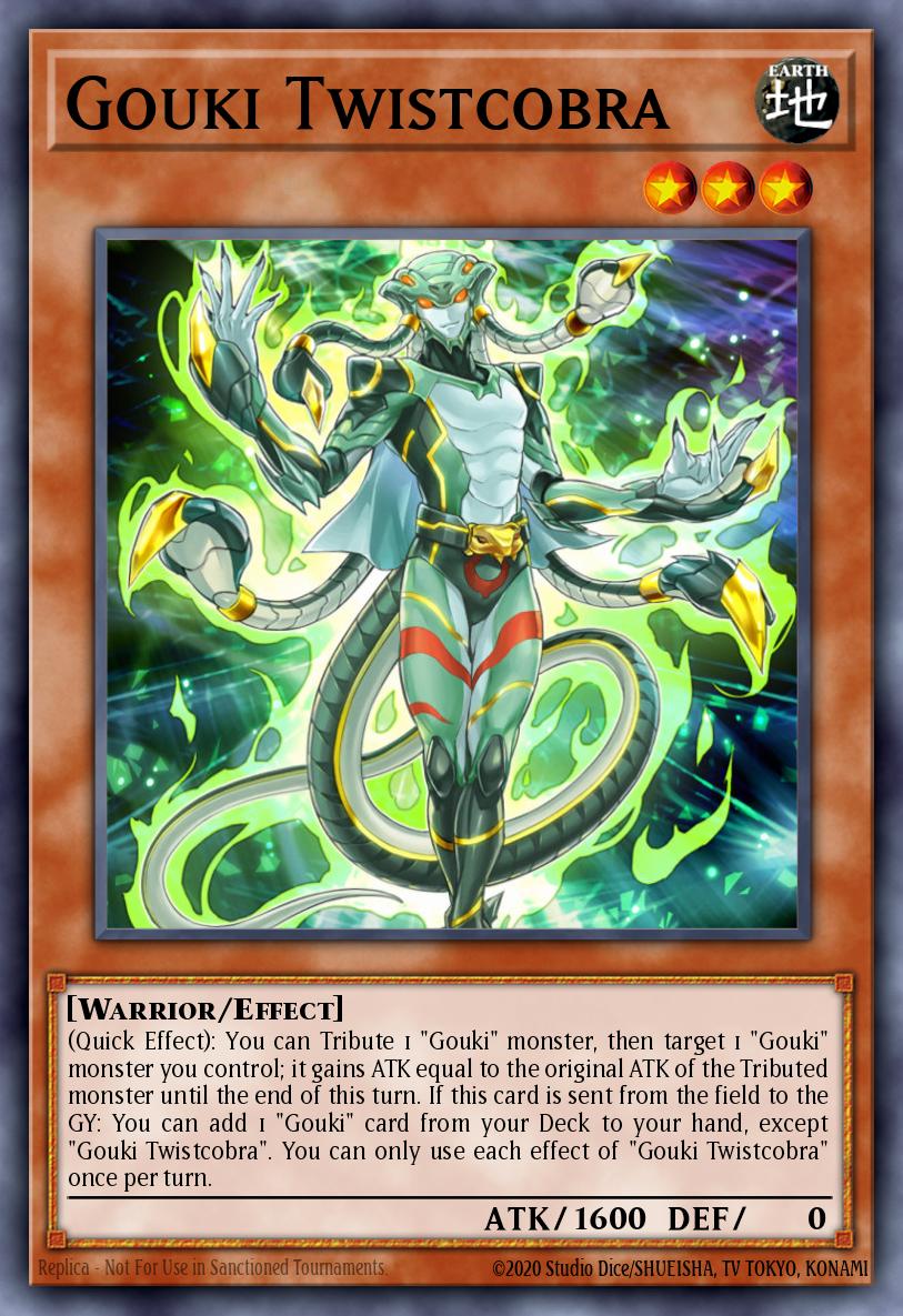 [COTD-EN009] Gouki Twistcobra