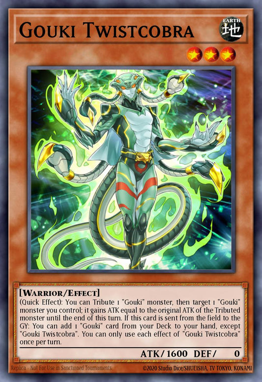 [COTD-EN009] Gouki Twistcobra